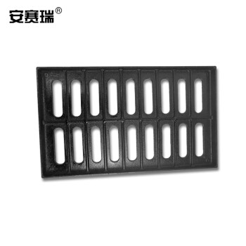 安赛瑞 球墨铸铁水沟盖板 厨房下水道雨水篦子污水井盖 35×50×3cm承重电动车 510159
