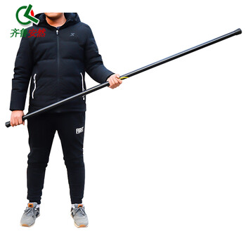 齐鲁安然 安保器材【齐眉棍 长】防暴棍 应急保安器材 橡胶棍 防爆盾牌钢叉防刺服校园安防反恐装备器械