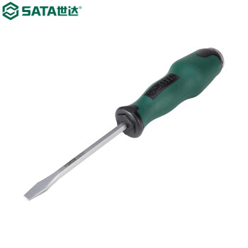世达（SATA）61603 T系列一字形穿心螺丝批6x100MM