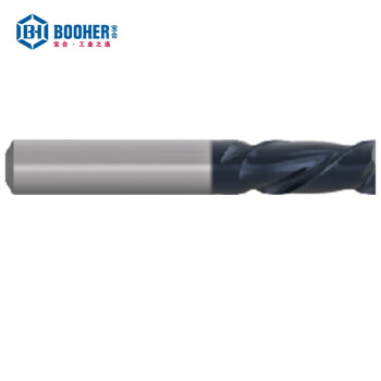 宝合(BOOHER)2刃短柄平头立铣刀3.0mm(4mm柄径） 2705201