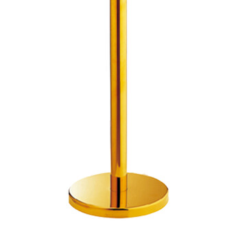 南 LG-G 大皇冠头栏杆座  镜金 挂绳栏杆座 银行隔离带警戒线围栏护栏排队栏