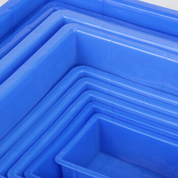 鲁峰 Lufeng 零件盒周转箱塑料盒子物料盒 10号蓝色145x95x54mm 10个起售1个价