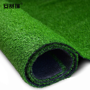 安赛瑞 仿真草坪 满铺人造草坪 20mm 50平 工程围挡塑料草皮 幼儿园楼顶工程人工假草皮26786