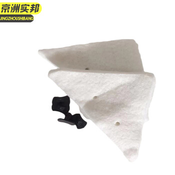 京洲实邦 三角形15-26MM红色 双面磁性玻璃擦窗器中空高楼擦玻璃神器JZSB-9090