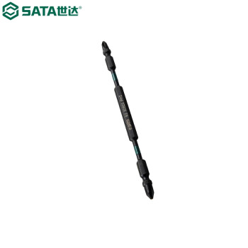 世达（SATA）59821 10件套6.3MM系列150MM长抗冲击双头旋具头 #1/#1