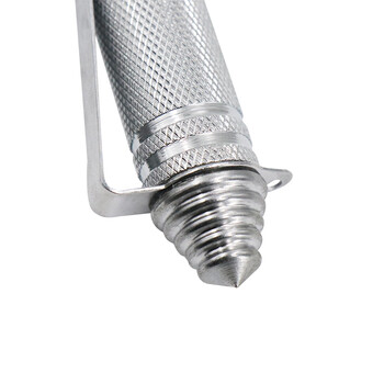 海斯迪克 HK-403  防暴钢笔甩棍 特工钢笔式防身棍 车载防身用品 三节棍伸缩棍 钛黑