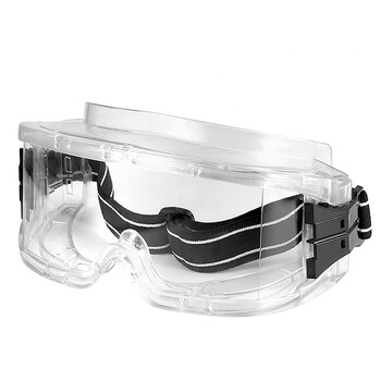 者也（ZYE）全密封护目镜劳保防护眼镜防尘眼镜挡风骑行工业防打磨防飞溅防风沙多功能眼镜 红框防雾型