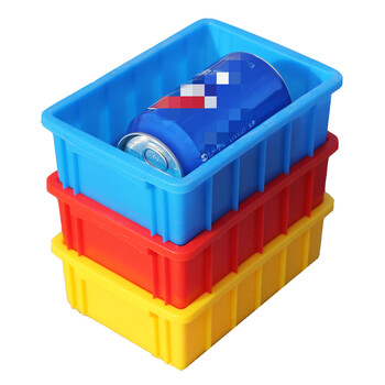 知旦 01周转箱 外径:170*120*55mm塑料周转箱零件盒元件盒收纳箱物料盒收纳盒 ZX-01