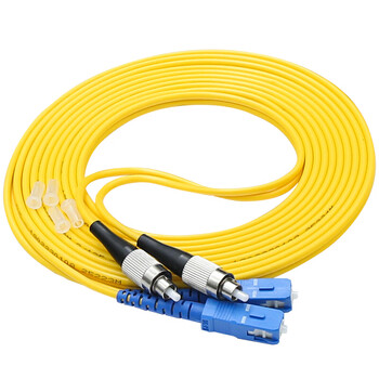 东电通信（DODEM）FC-SC 工程电信级光纤跳线 G65TA1 单模双芯 5米