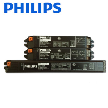 飞利浦PHILIPS T5电子镇流器 EB-C 228 TL5 一拖二 28W 适用T5日光灯荧光灯管 10只装