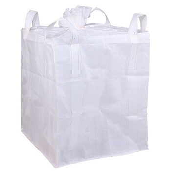 飞尔（FLYER）方形吨包袋 太空袋 承重1.2吨耐磨集装袋 吊物袋 四吊上封口布下平90x90x110cm【FLJD262】