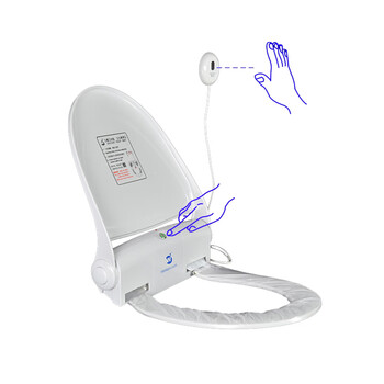 卫鹰（NAVISANI）NS100C2 卫洁垫 感应 马桶座圈 自动换膜马桶盖 公共卫生间 自动换套 换纸马桶盖 转转垫