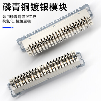 利合光电（LHG）VDF音频配线架不锈钢机架科隆卡接模块电话语音跳线架 VDF-150