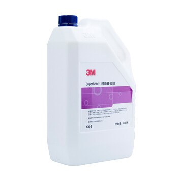 3M SuperBrite 超级硬光蜡 地板蜡硬质地面蜡水晶蜡石材蜡 复合实木地板大理石瓷砖PVC蜡 3.78L/桶*6桶