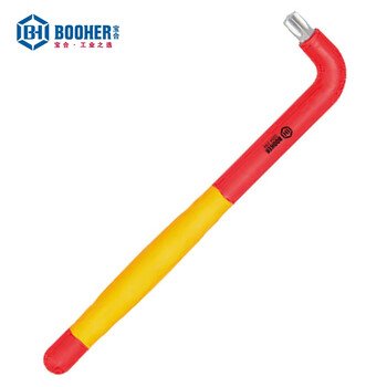 宝合(booher)注塑型双色绝缘花型内六角扳手T20
 234220
