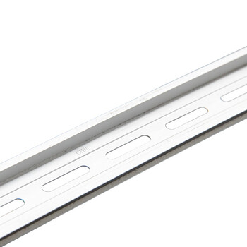 天旭C45空开U型导轨DIN电气导轨铝轨断路器安装卡轨35mm铝轨1.2mm厚1米长 1条