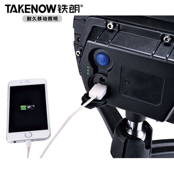 铁朗TAKENOW 工作灯 LED充电投光灯 户外移动照明防水摔便携式手提应急灯 WL3018 26601