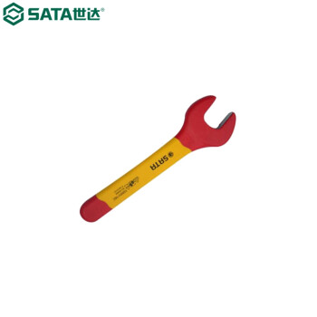 世达（SATA）41312 VDE绝缘开口扳手12MM