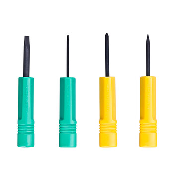 安力士牌（ANEX）进口棘轮螺丝刀No.5700棘爪批头 一字起子 十字螺丝批 改锥 切断锥子 8件套