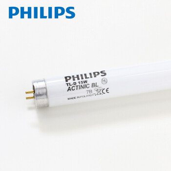 飞利浦PHILIPS TLD-T8普通直管荧光灯管1.2米 36W/54 日光色6500K 25只装 