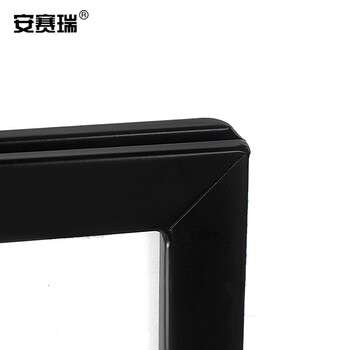 安赛瑞 隔离柱插牌 (A3) 隔离柱围栏商场导向牌 一米线排队围栏广告牌展示牌 A3竖款指引牌 25981