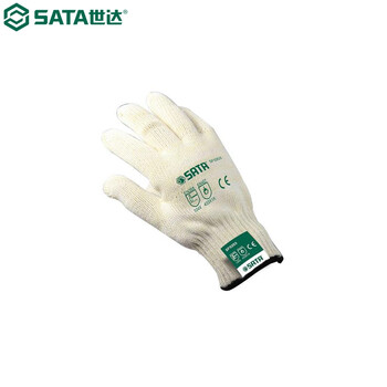 世达（SATA）SF0203 耐高温手套 白