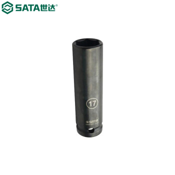 世达（SATA）34410T  1/2"系列六角风动薄壁长套筒17MM