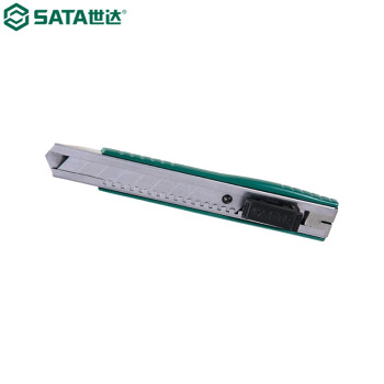 世达（SATA）93425A 18MM锌合金美工刀