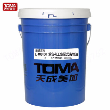 天成美加 TOMA L-CKD100号重负荷工业闭式齿轮油 16L/桶