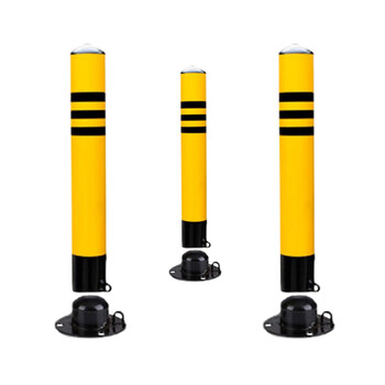 波浩全膜活动款76×600×1.3交通安全隔离桩反光地桩不含膨胀螺栓1根价2根起售