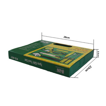 飞尔 五金工具箱 维修手动工具套装【7件套工具箱】