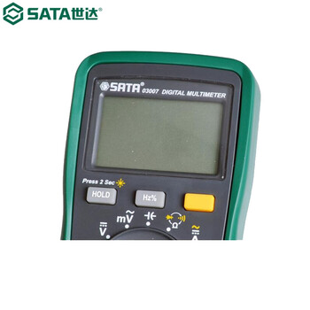 世达（SATA）03055 薄型数字万用表