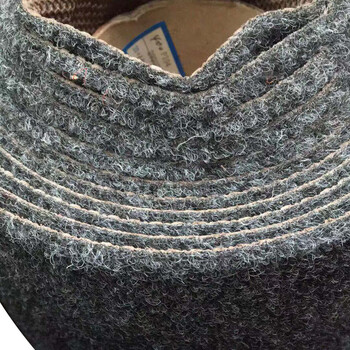 3G 吸水蹭蹭垫 厚6mm*宽1.6m*长15m 灰色 企业定制