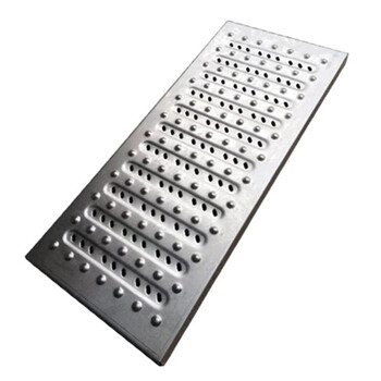 海斯迪克 HKZ-148 304不锈钢沟盖板 排水沟盖板 下水道水篦子 拉伸款地沟盖板 2.0厚 580*400*25mm