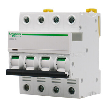 施耐德(Schneider)空气开关 断路器 Acti 9系列 iC65N 4P D50A A9F19450