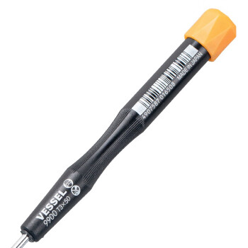 VESSEL威威日本进口No.9900TX精密电子梅花型螺丝刀手机螺丝批相机钟表维修螺丝起子工具 T3X50mm