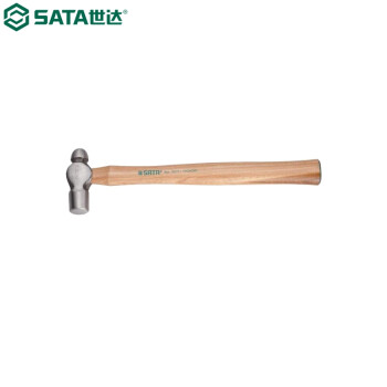 世达（SATA）92313 木柄圆头锤1.5磅