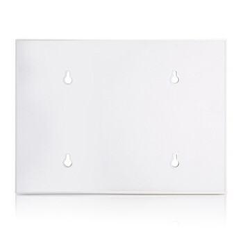 美家日记（MEIJIARIJI）白色擦手纸盒 干手三折纸巾盒 商用免打孔 吸水纸盒 酒店宾馆公共卫生间抽纸盒