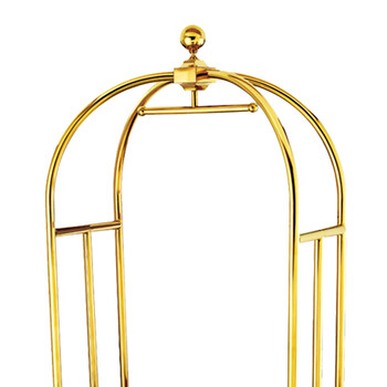 南 XL-1A 小金顶行李车 镜金 酒店大堂行李车 箱包推拉车行李推车