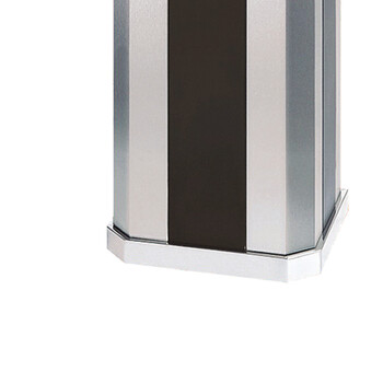 南 GPX-19D 南方座地烟灰桶 镜钢头砂钢身 座地垃圾桶垃圾箱果皮桶