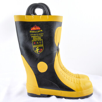 宏兴（HongXing）02款消防服单式战斗服套装 头盔手套消防腰带消防靴43码消防服定做五件套 XXL#