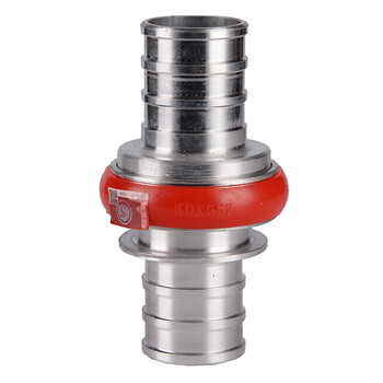 沱雨（TUOYU) 消防水带 三江消防16-80-20抗高压耐磨聚氨酯16型80mm(3英寸)20米【水带+快速卡式接扣】