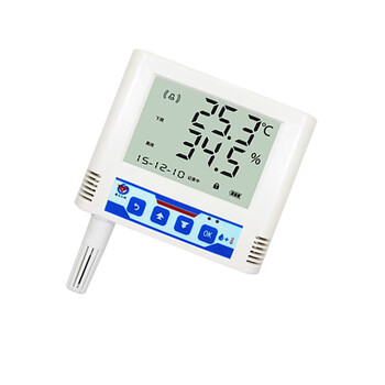 建大仁科 RS-WS-N01-DC-6-4 温湿度变送记录仪 外置探头高级版内置电池