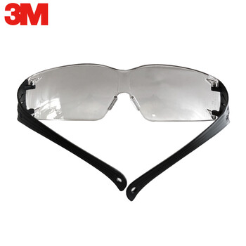3M 护目镜 防风 防尘沙 防刮擦 骑行防护眼镜 透明镜片 SF201 AS（20付） 定做