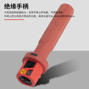 罗宾汉（RUBICON）绝缘电缆剥皮器R17170 电缆手动剥皮器 套筒式剥皮器套装 剥皮范围6-150mm²