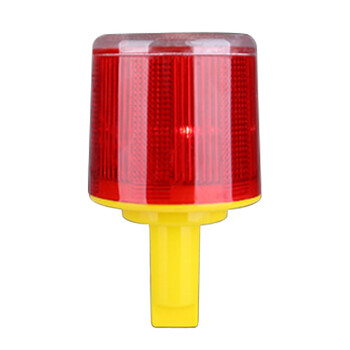 金诗洛 KSL177 太阳能警示灯 LED交通信号灯夜间路障灯施工交通安全指示灯 套式