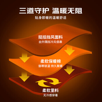 诚格 C&G Stormwalker丝托克 STW-V-444 远红外高效保暖马甲 拼暖绒灰 立领青年休闲无袖外套（单位：件）