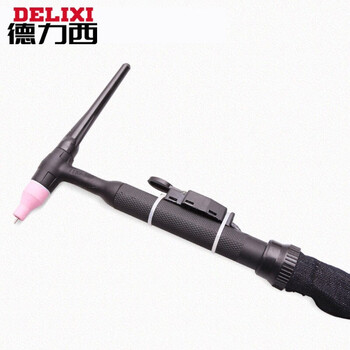 德力西氩弧焊机焊枪Q150300焊把线wp1826水冷枪氩弧焊枪配件 QQ150焊枪10米-【6平方】