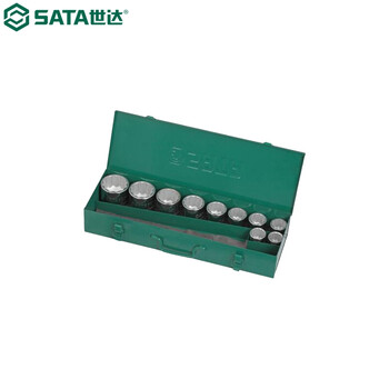 世达（SATA）09015 15件19MM系列12角套筒组套