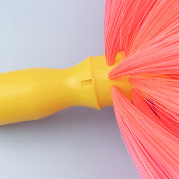 海斯迪克 gnjz-1235 除尘天花扫 可伸缩加长柄扫蜘蛛网清洁刷扫 屋顶天花板扫把 球形扫头（19/22mm杆通用）